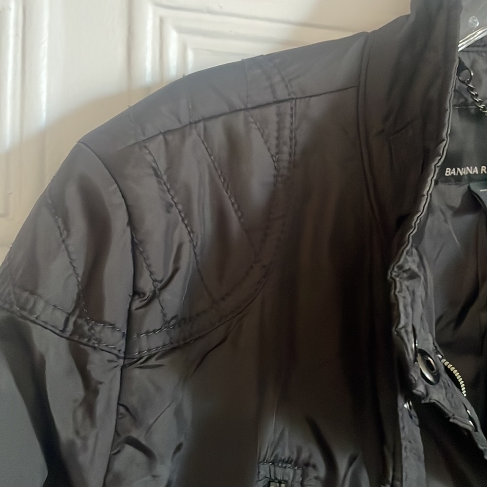 Banana republic Moto style jacket. Size medium, petite. Like new condition! - Picture 7 of 7